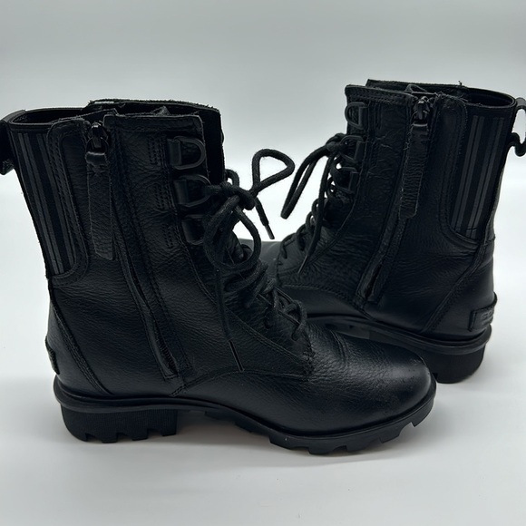 SOREL Phoenix Lace-Up Waterproof Combat Boots size - Picture 16 of 16